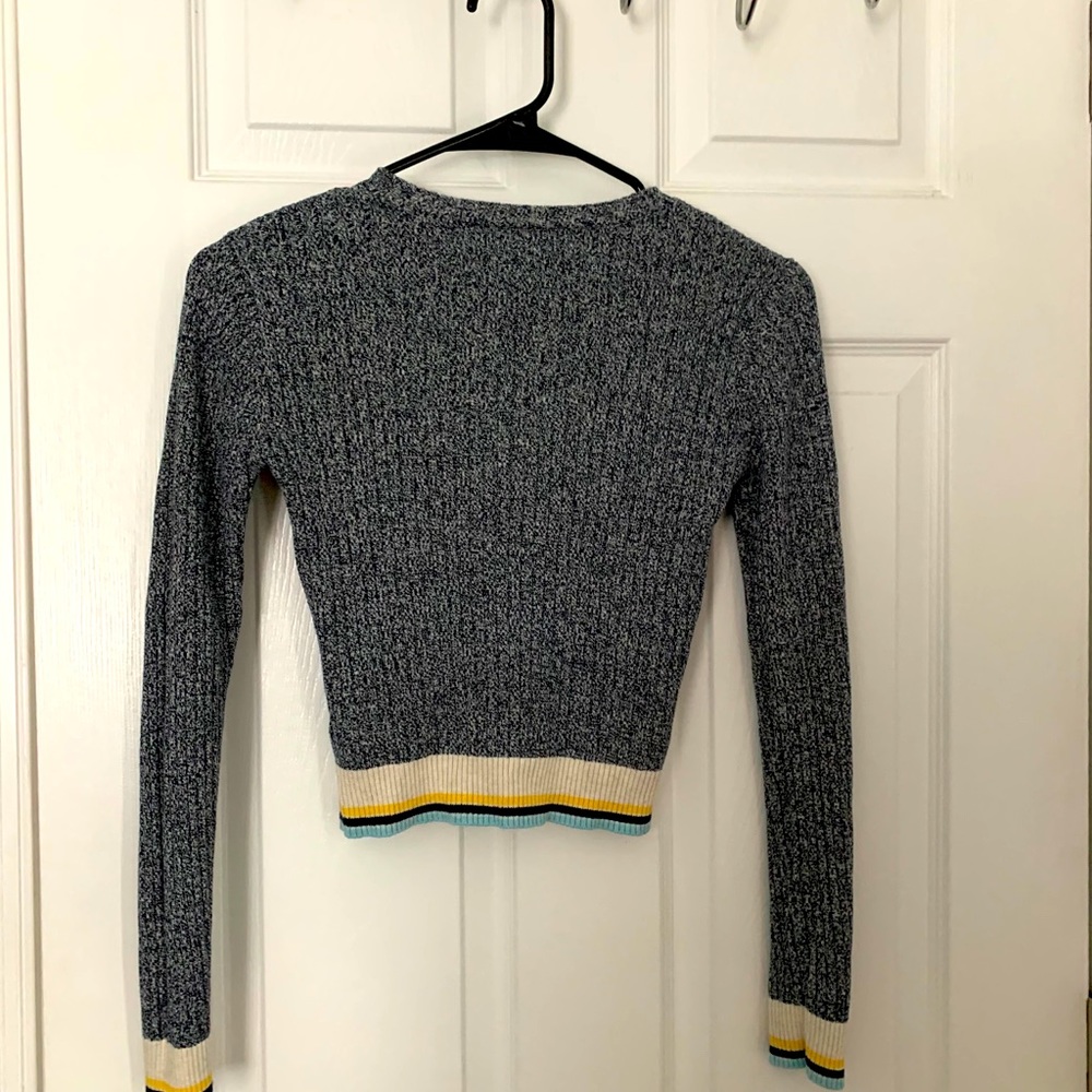 Cropped sweatshirt